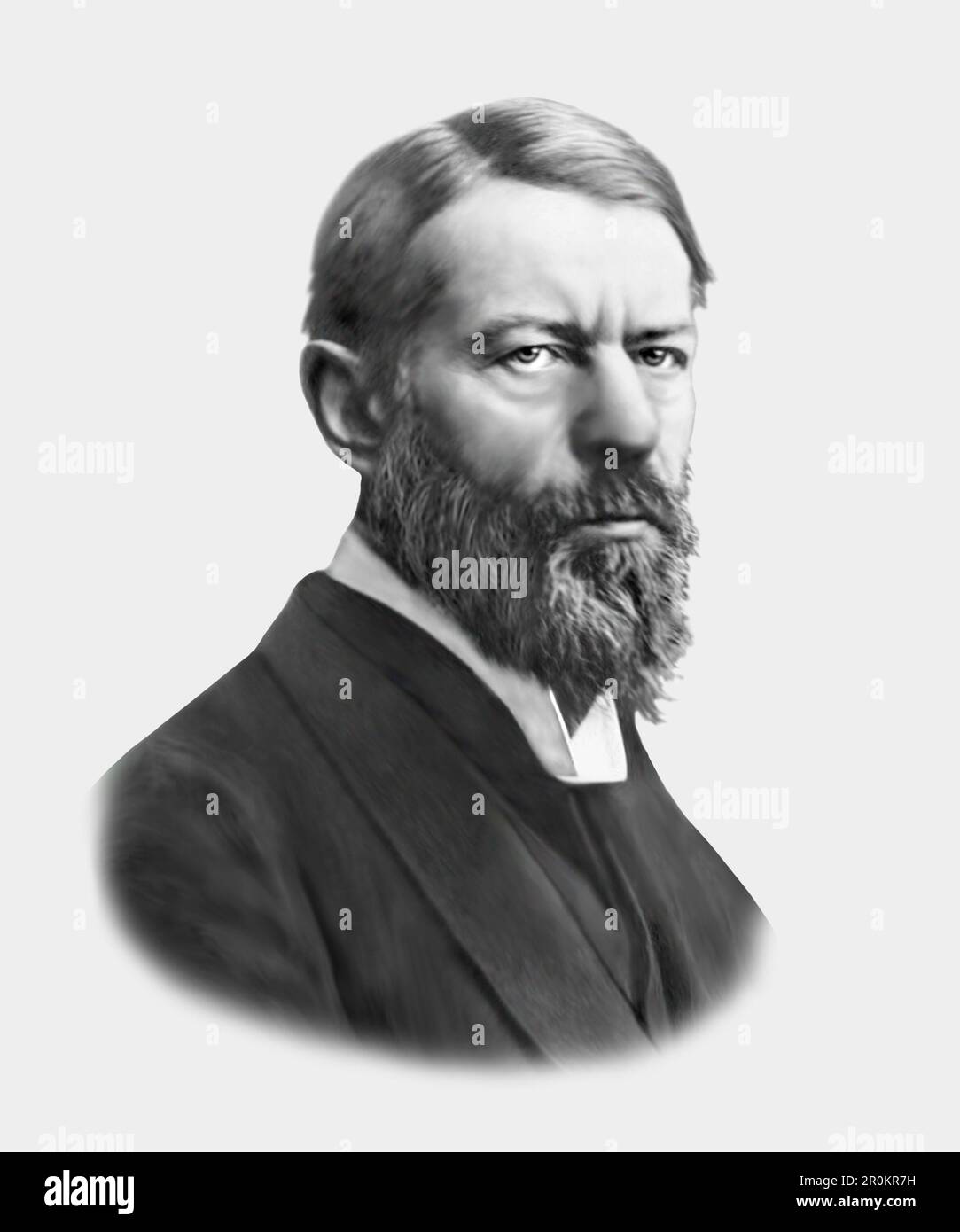 Max Weber 1864-1920 German Sociologist Political Economist Stock Photo