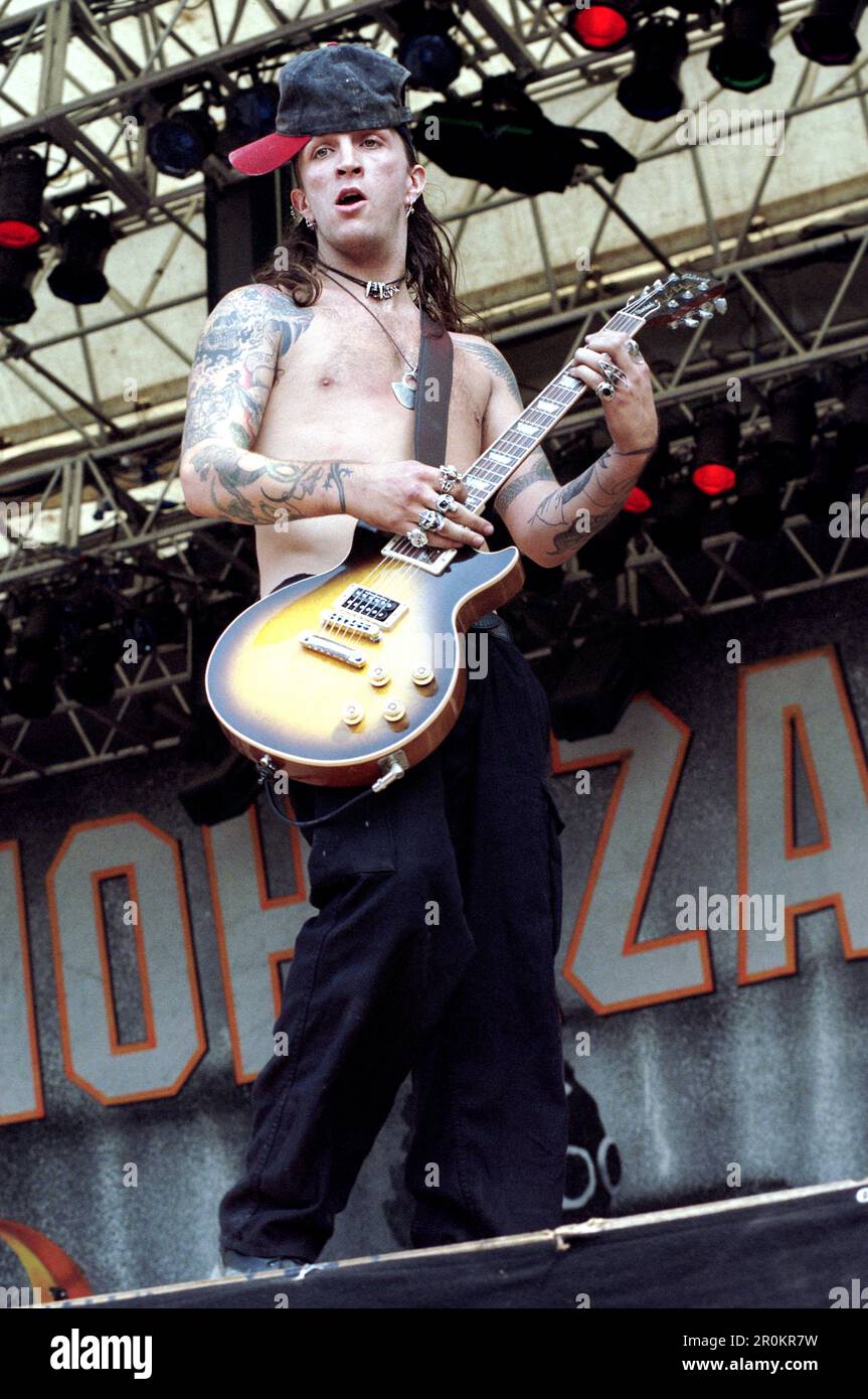 Milan Italy 1995-06-09 : Bobby Hambel guitarist of Biohazard during live  concert at the Sonoria Festival Stock Photo - Alamy