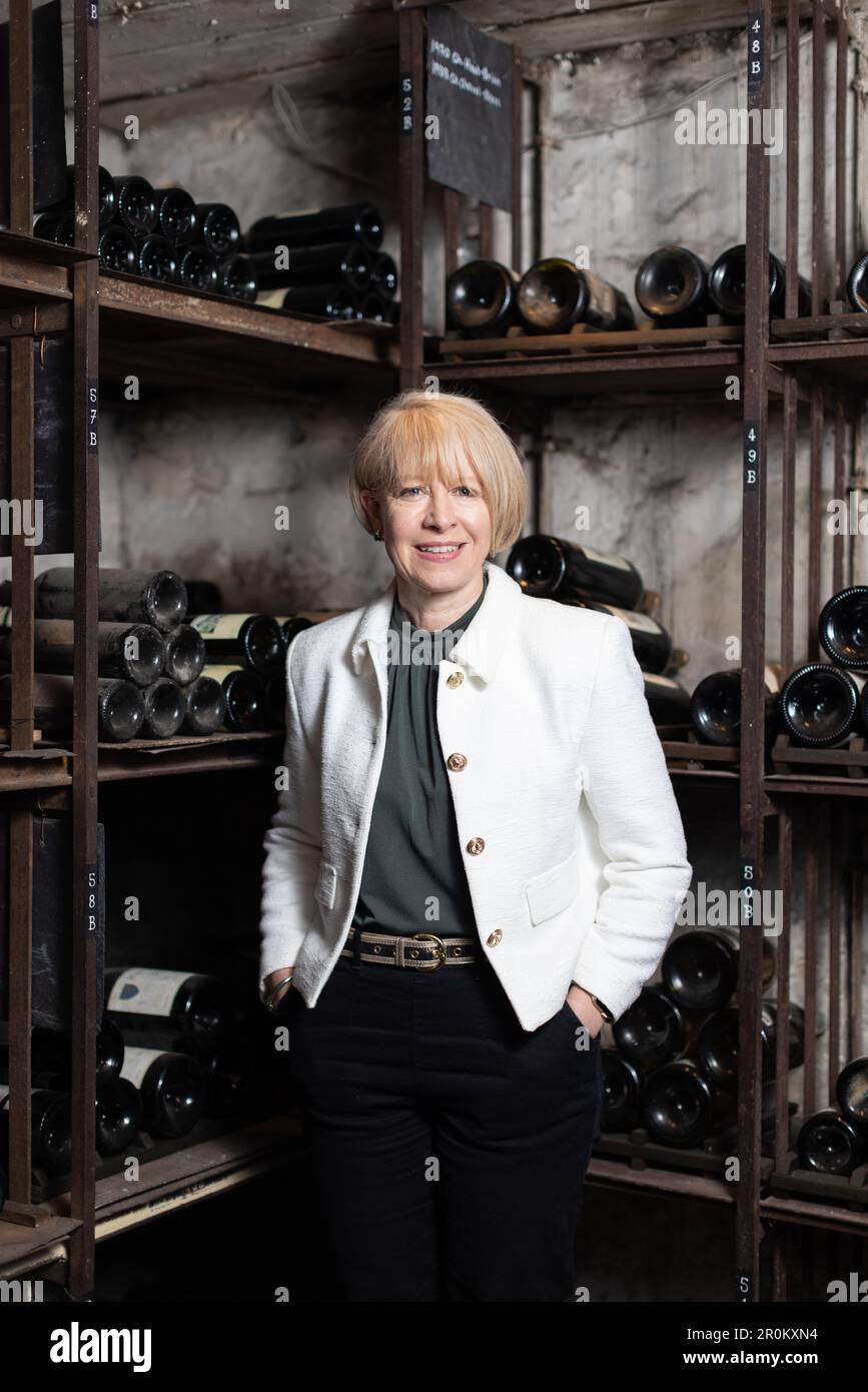 Emma Fox, the chief executive of Berry Bros & Rudd, London's oldest wine and spirits merchant