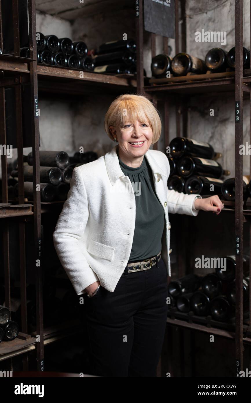 Emma Fox, the chief executive of Berry Bros & Rudd, London's oldest wine and spirits merchant