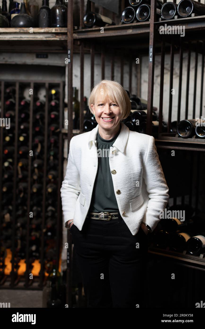Emma Fox, the chief executive of Berry Bros & Rudd, London's oldest wine and spirits merchant