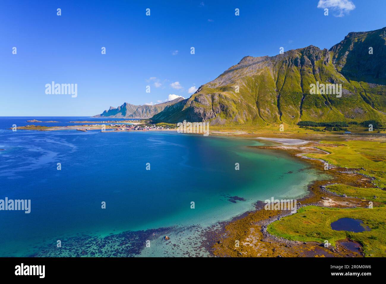 Norway Lofoten Flakstadoya Mountain Hi res Stock Photography And Images 