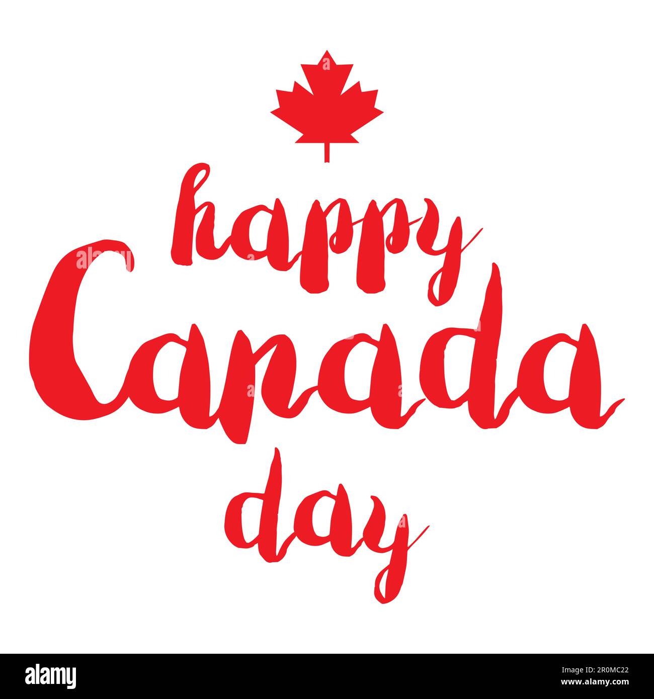 Happy Canada Day Celebration Banner. 1st July Holiday. Vector Stock ...
