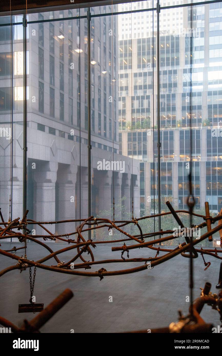 Yve Laris Cohen 'Studio/Theater' INstallation at MOMA in New York, USA Stock Photo