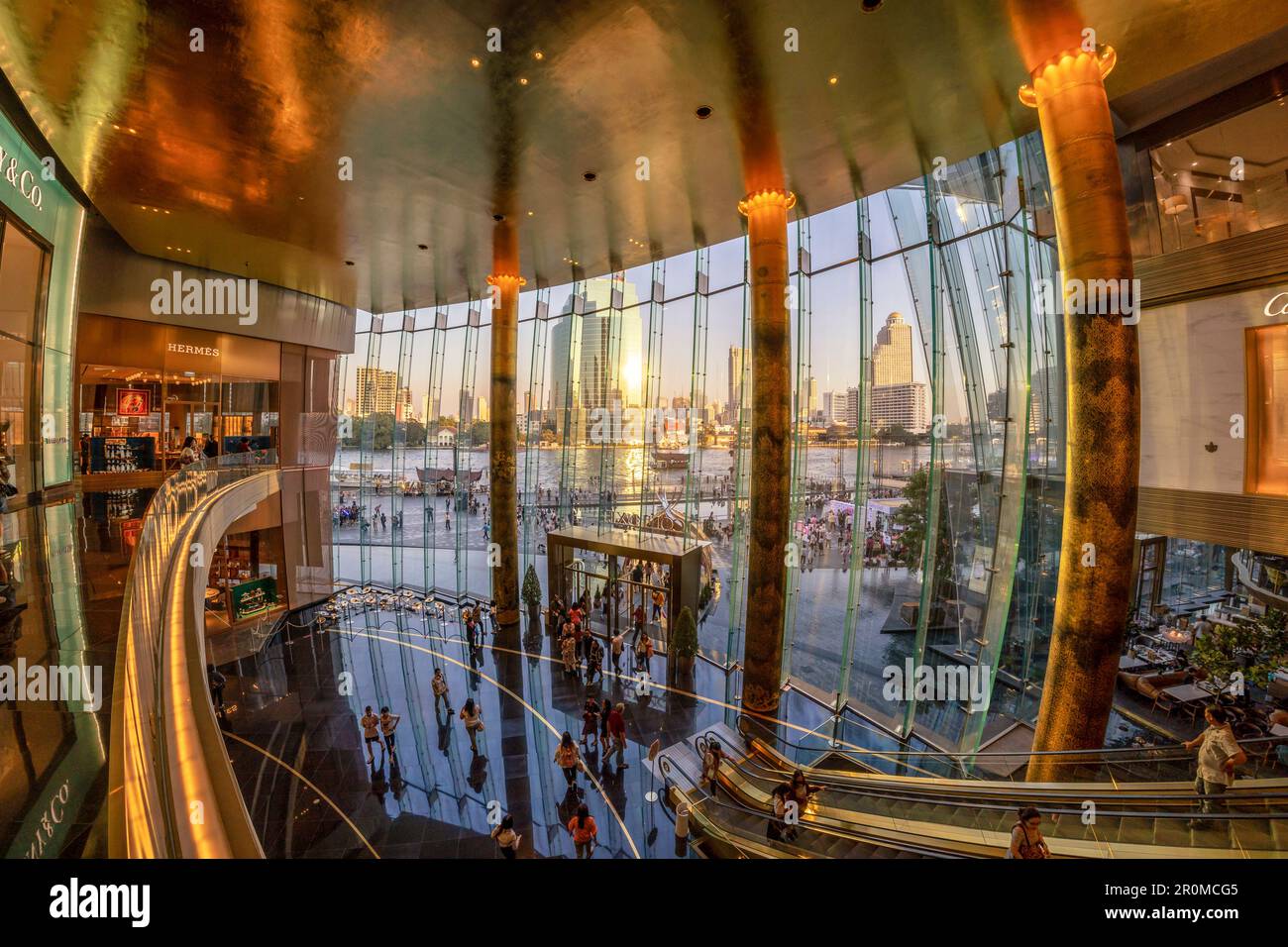 Luxury shops in Iconsiam shopping mall in Bangkok, Thailand Stock Photo -  Alamy