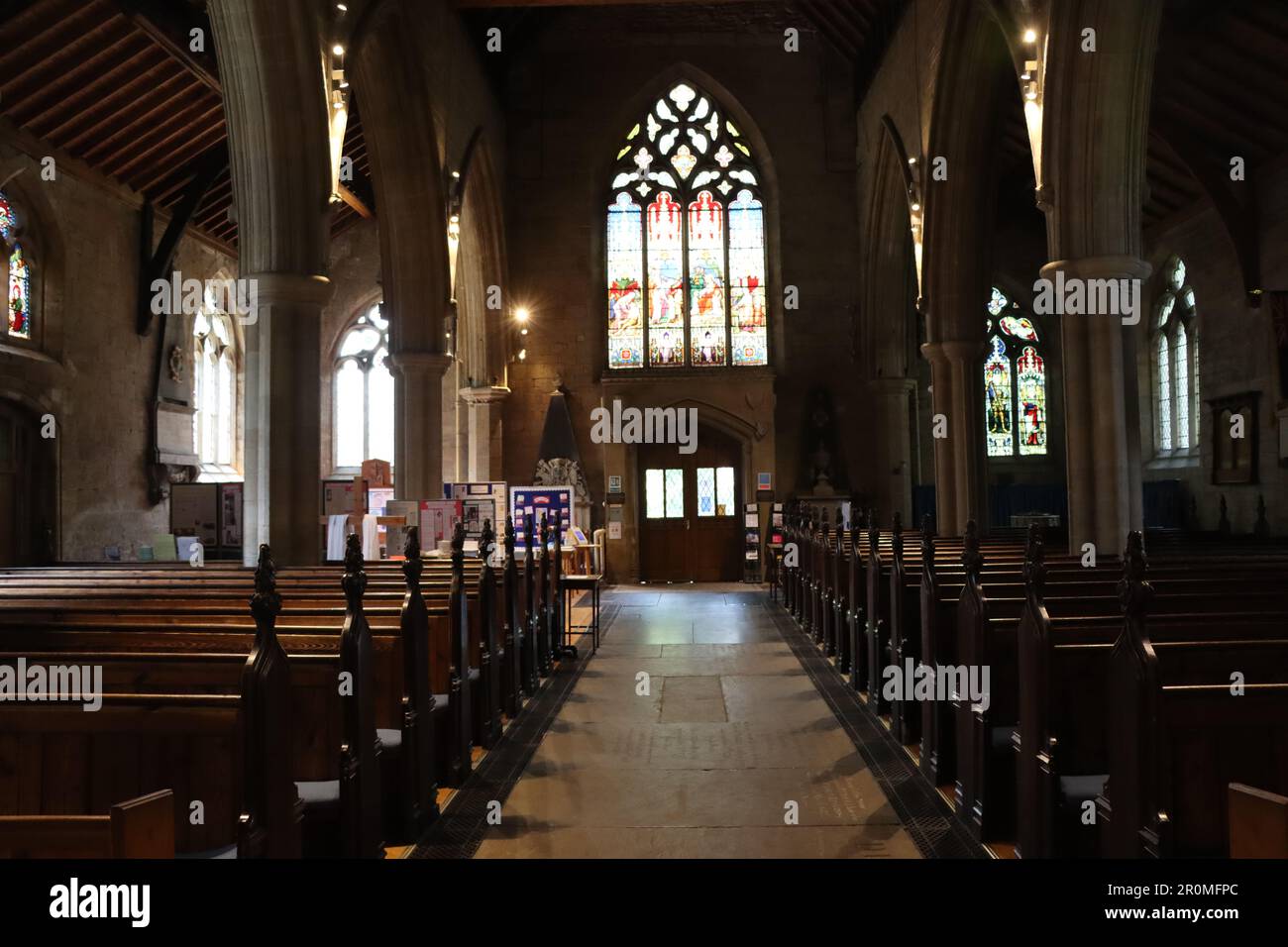 St Mary's Church, Cottingham, East Yorkshire on Coronation weekend, May ...