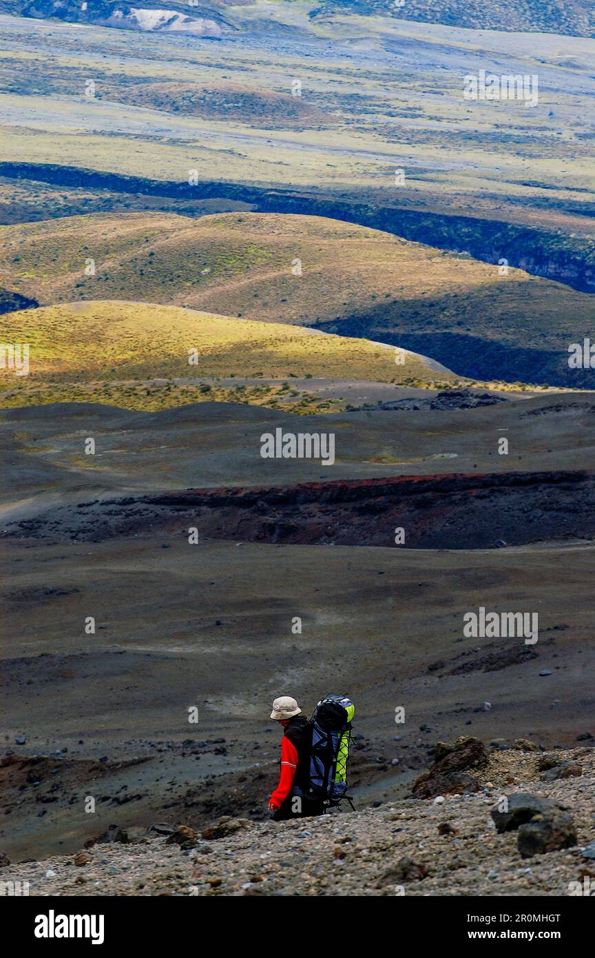 Ecuador highlands hiker hi-res stock photography and images - Alamy