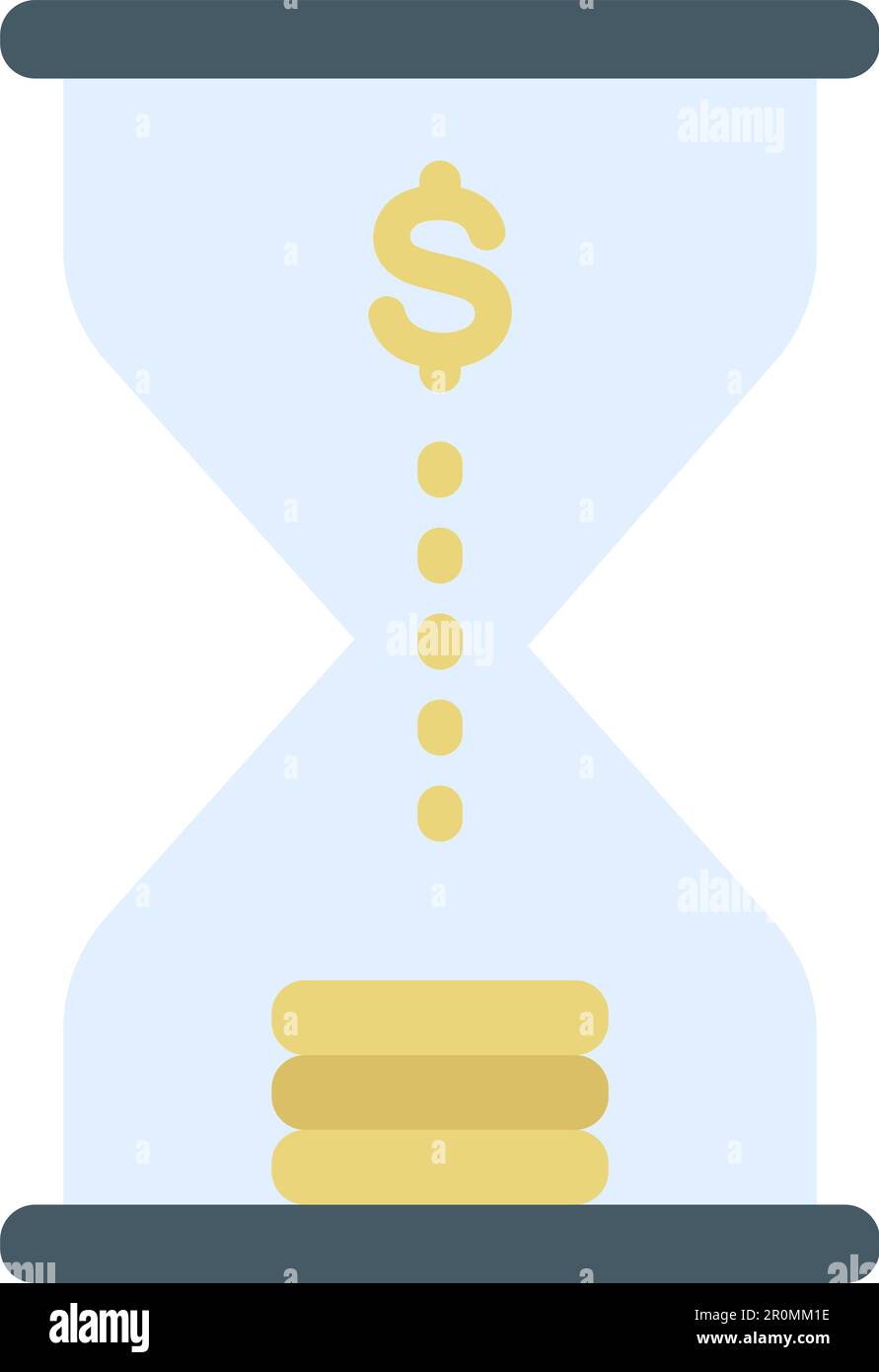 Investment Timing icon vector image. Suitable for mobile application web application and print media. Stock Vector