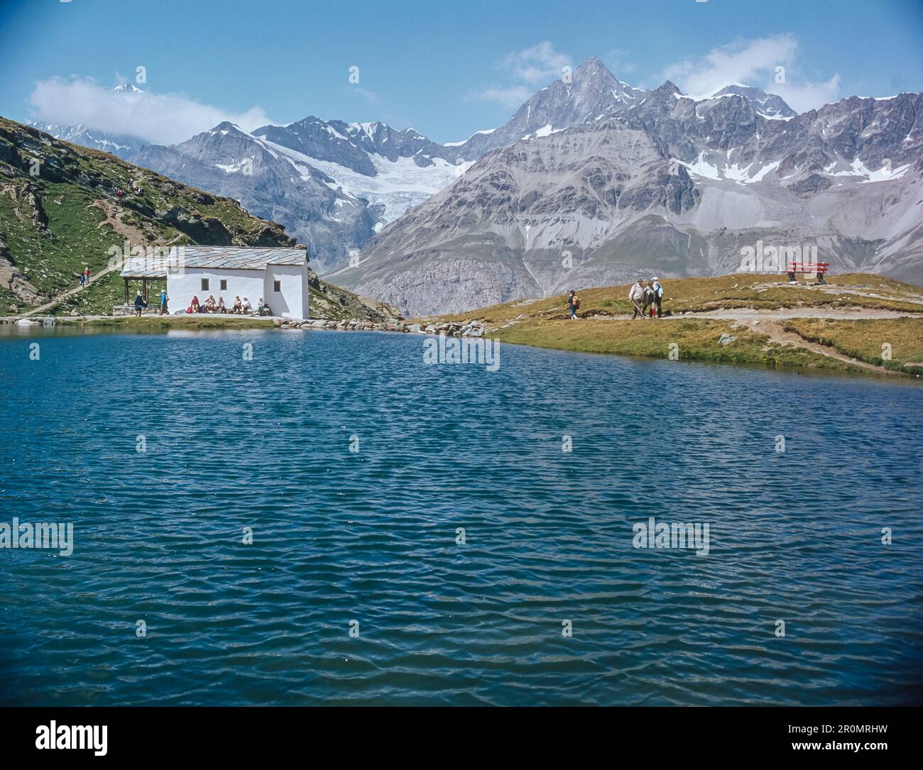 Hut at lake schwarzsee hi-res stock photography and images - Alamy