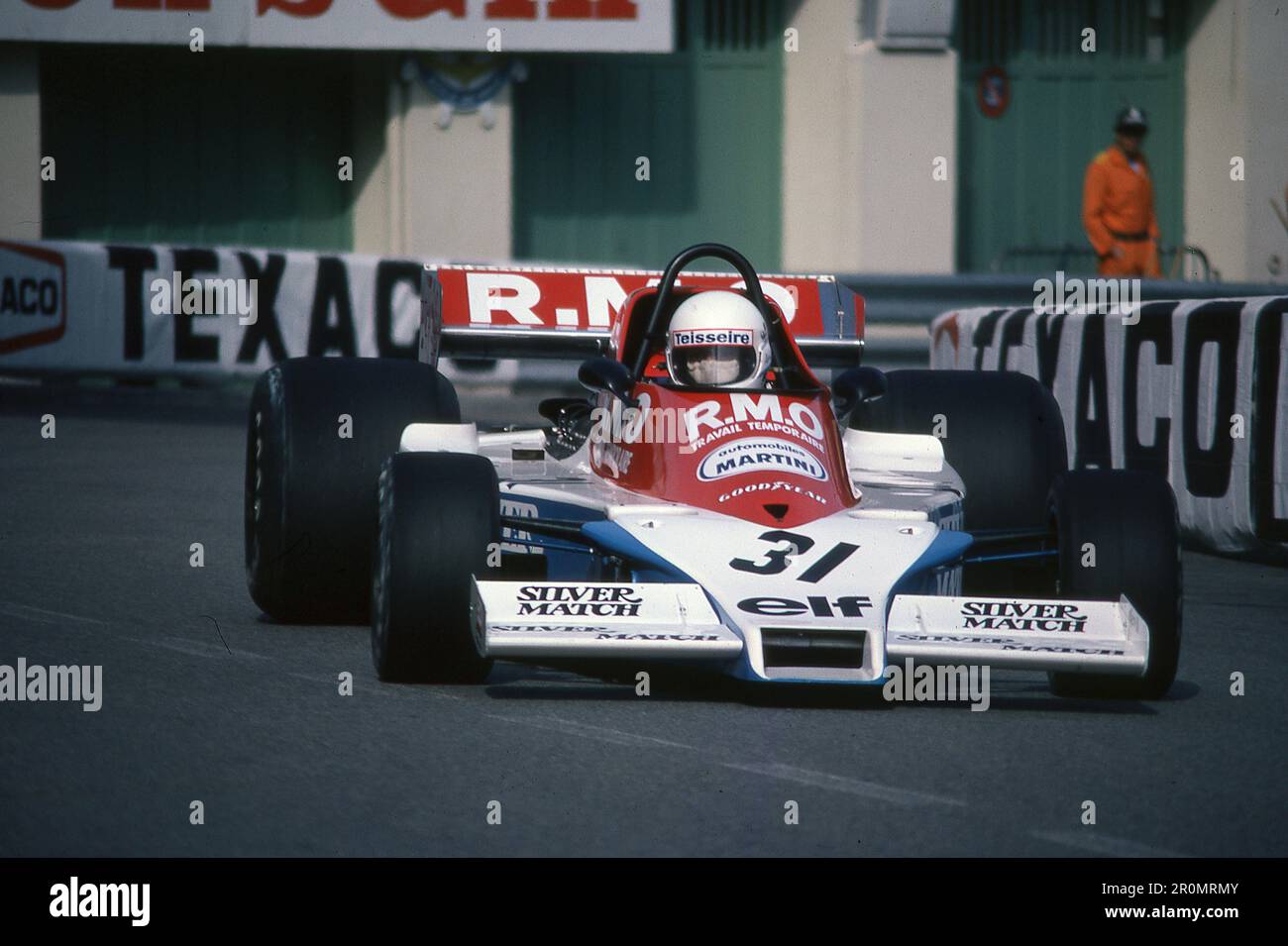 René Arnoux Martini Mk.23 Ford 1978 Monaco Grand prix Stock Photo