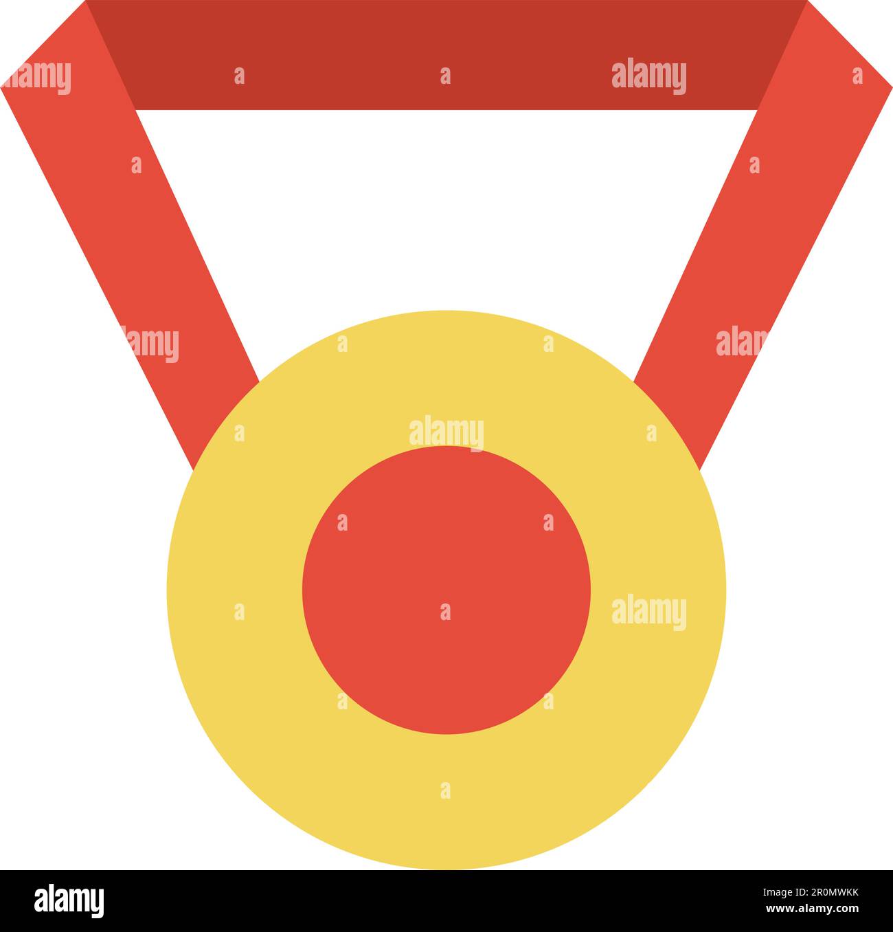 Medal icon vector image. Suitable for mobile application web application and print media. Stock Vector