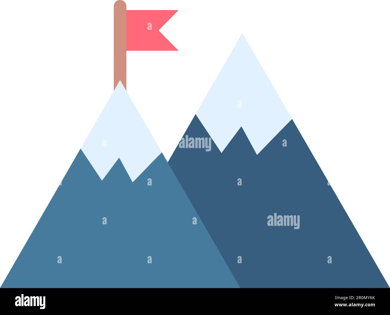 Mission icon vector image. Suitable for mobile application web application and print media. Stock Vector