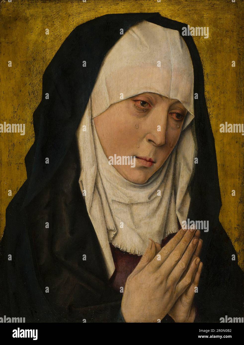 Mater Dolorosa (Sorrowing Virgin) Date: 1480/1500 Artist: Workshop of Dieric Bouts Netherlandish, c. 1410–1475 Stock Photo