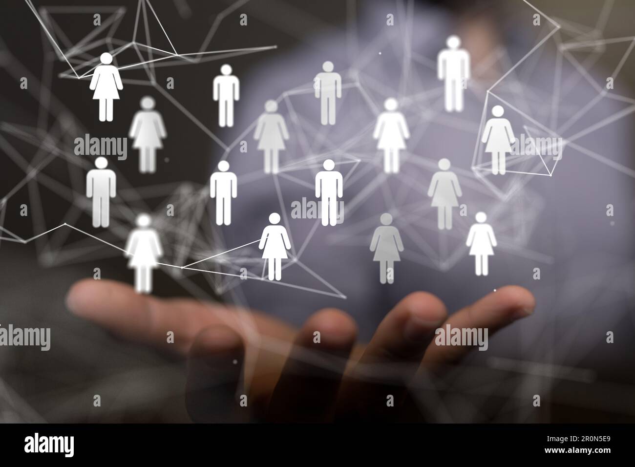 Digital interaction technology usage hi-res stock photography and ...
