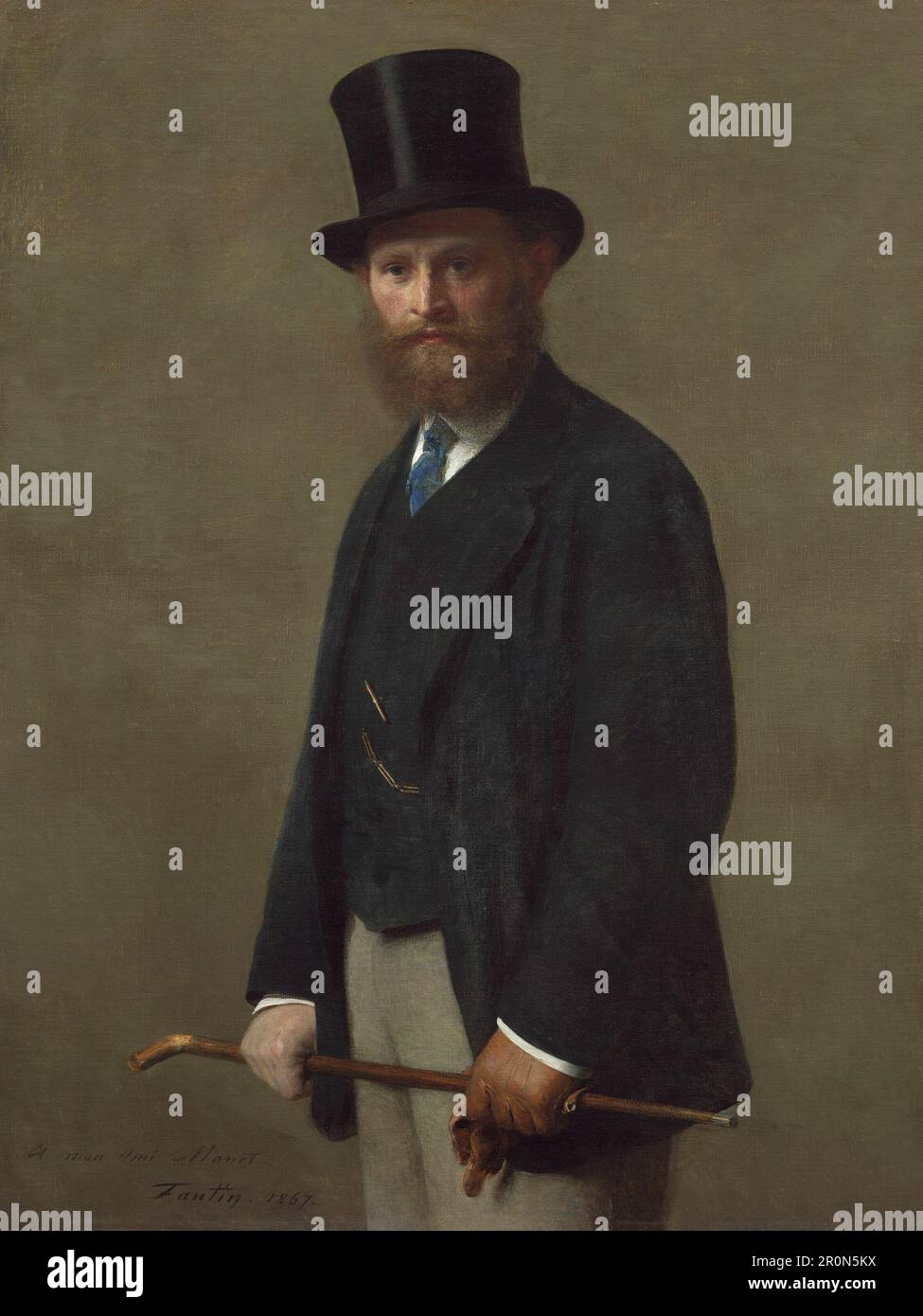 Édouard Manet. Henri Fantin-Latour; French, 1836-1904. Date: 1867