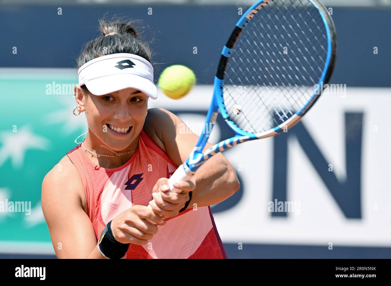 May 9, 2023, ROME: Lucrezia Stefanini of Italy in action during her