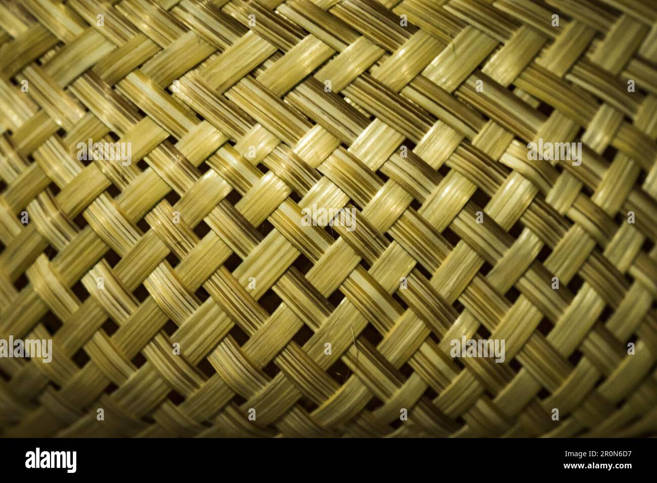 Bamboo weaving, wickerwork, woven bamboo pattern Stock Photo Alamy