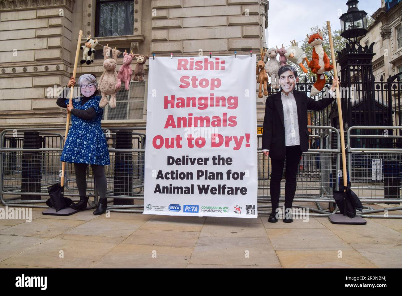 Peta animal rights banner hi-res stock photography and images - Alamy