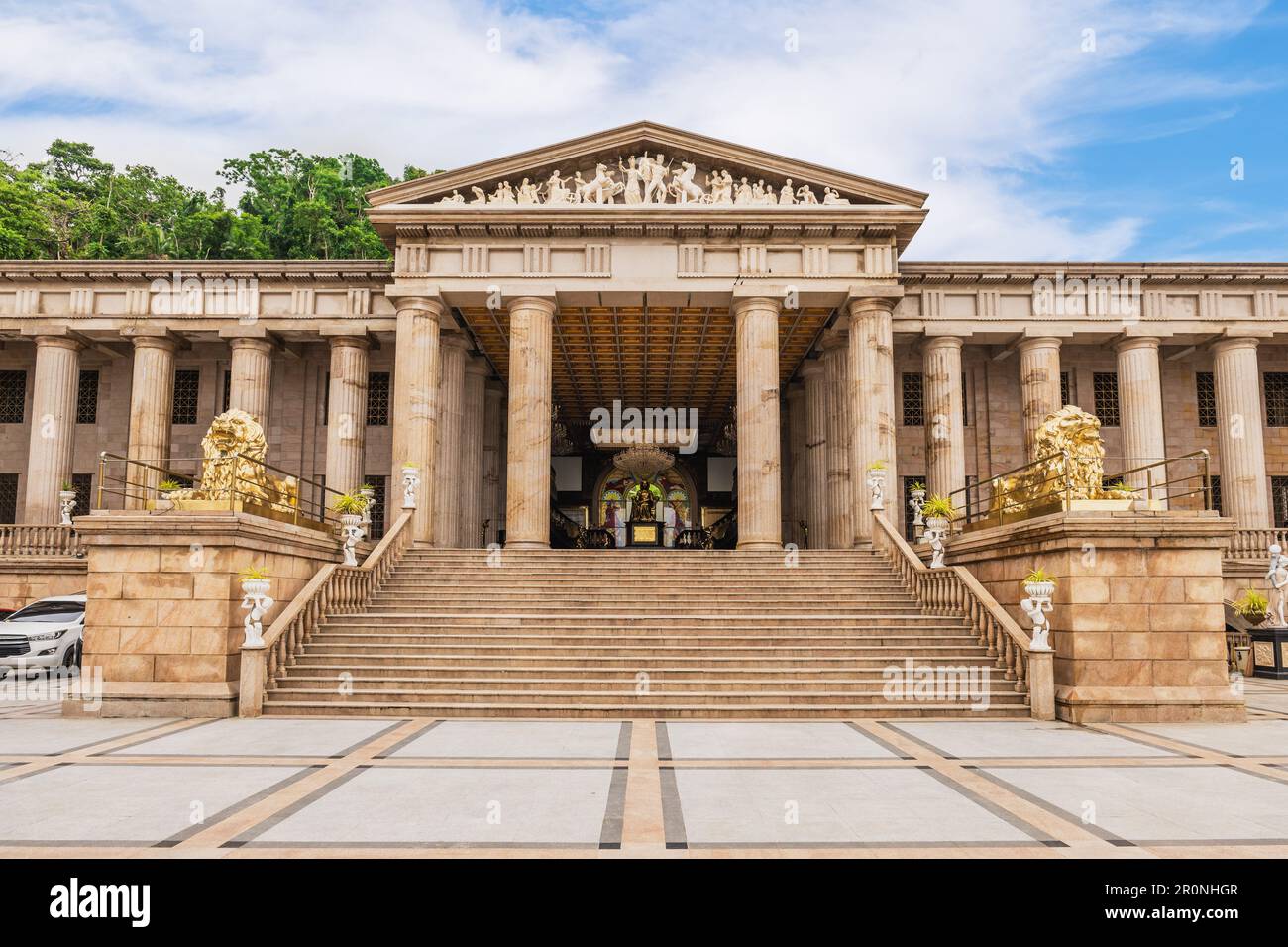 Temple of Leah in Barangay Busay of cebu city, philippines Stock Photo