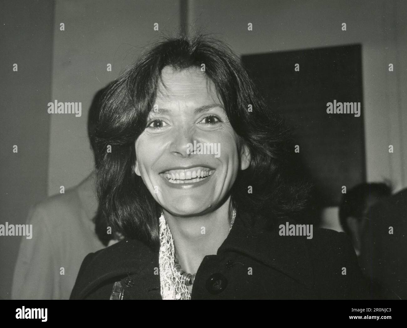 English journalist, television presenter and Labour Party peer Joan Bakewell, UK 1978 Stock Photo