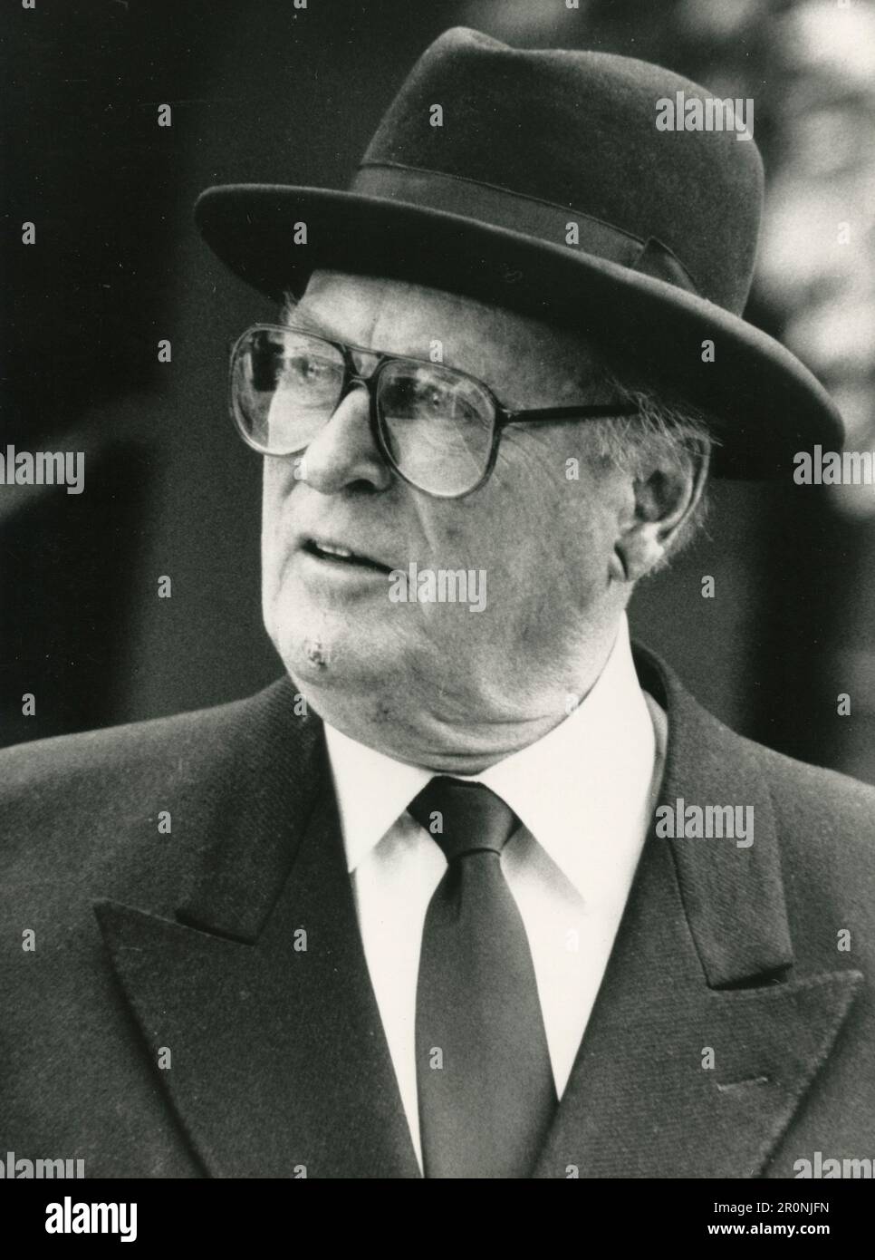 Portrait of King of Norway Olav V, 1986 Stock Photo Alamy
