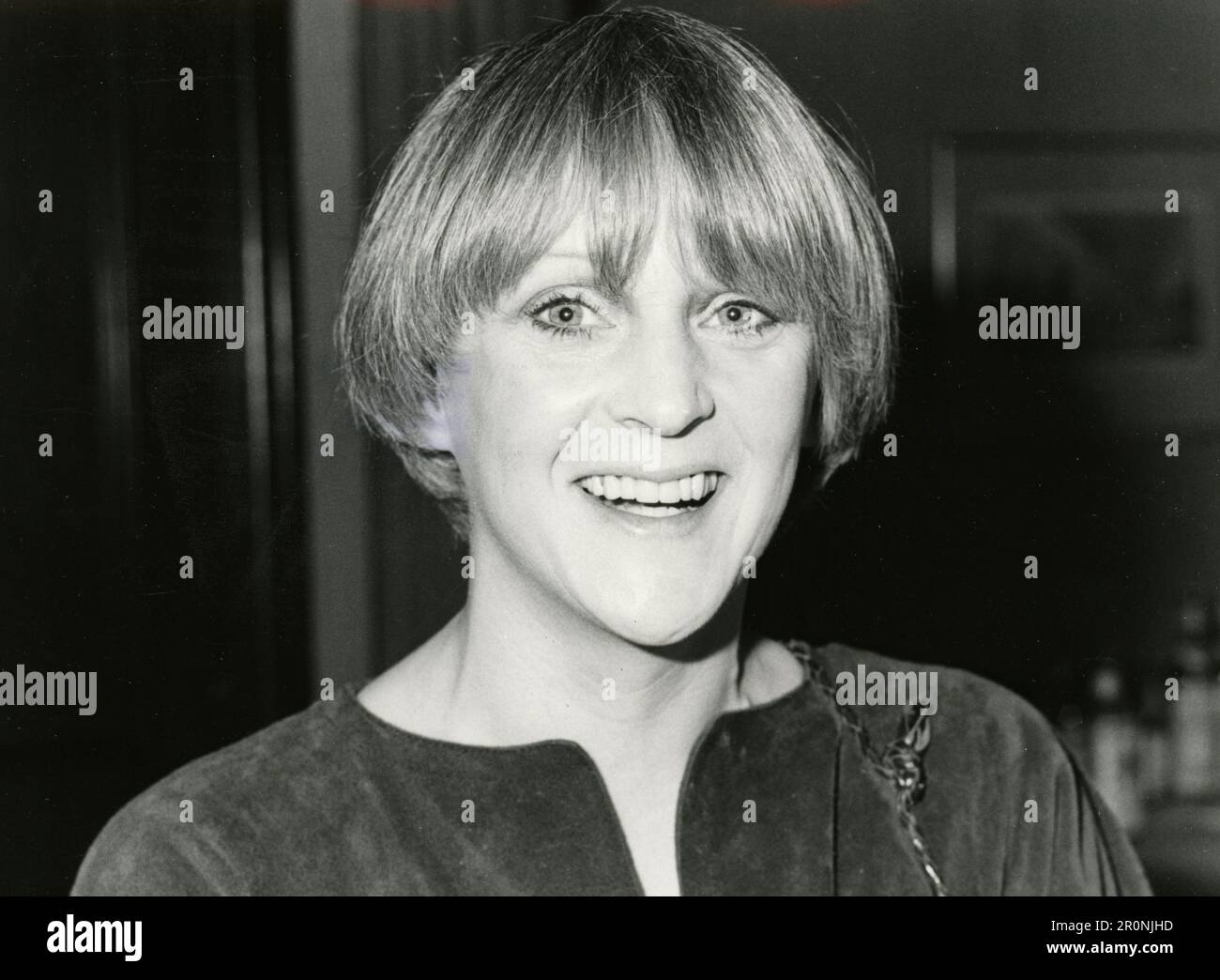 British actress Polly James, UK 1982 Stock Photo