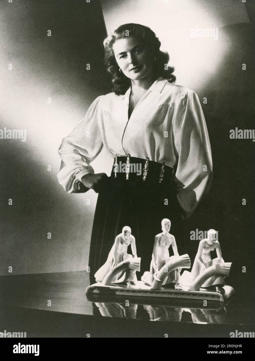 Swedish actress Ingrid Bergman in the movie Notorious, 1946 Stock Photo
