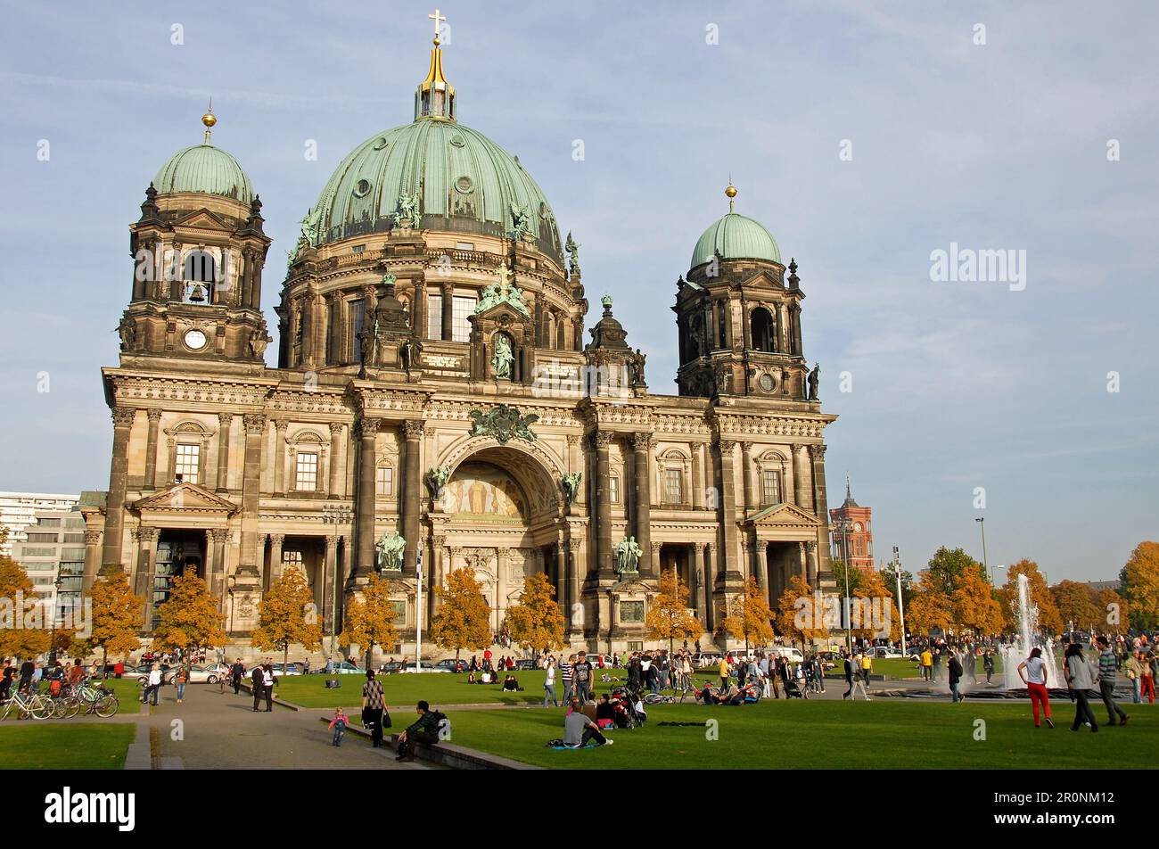 Berlin, Germany: Berlin Cathedral Church located on Museum Island. It ...