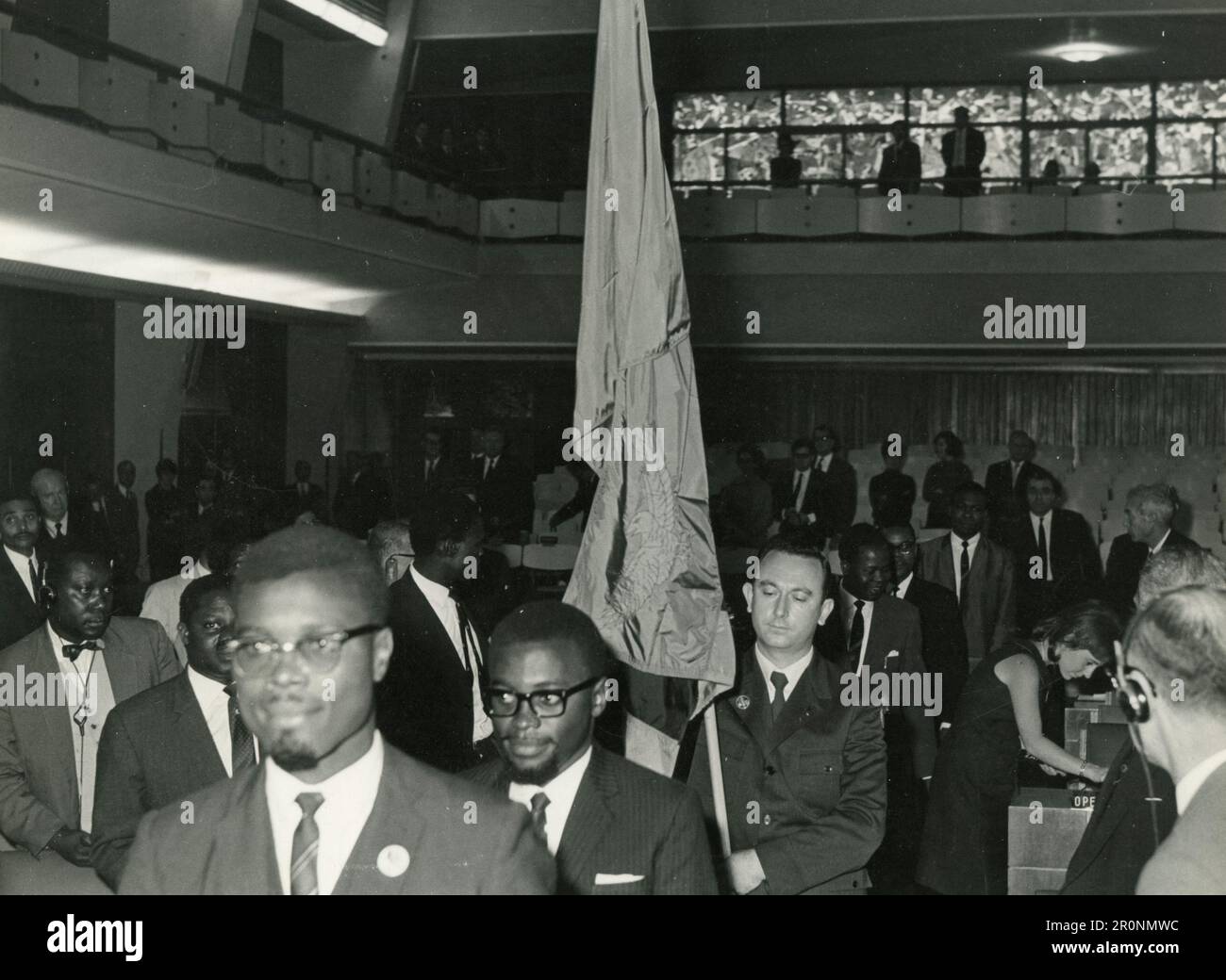 New members of the international organization FAO, Rome Italy 1966 Stock Photo