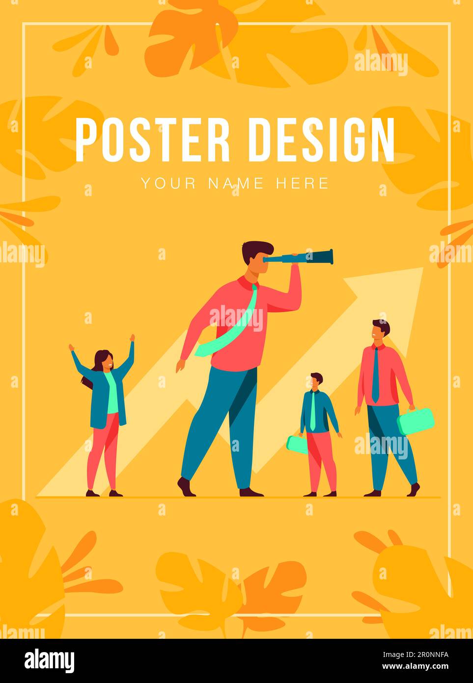 Team leader and teamwork concept Stock Vector Image & Art - Alamy