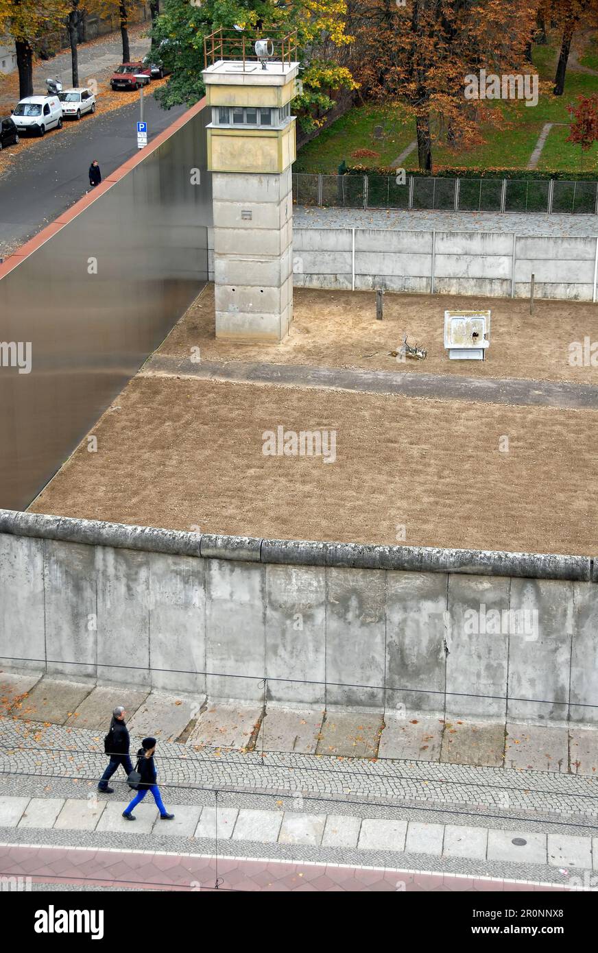 Berlin, Germany Overlooking a preserved part of the Berlin Wall