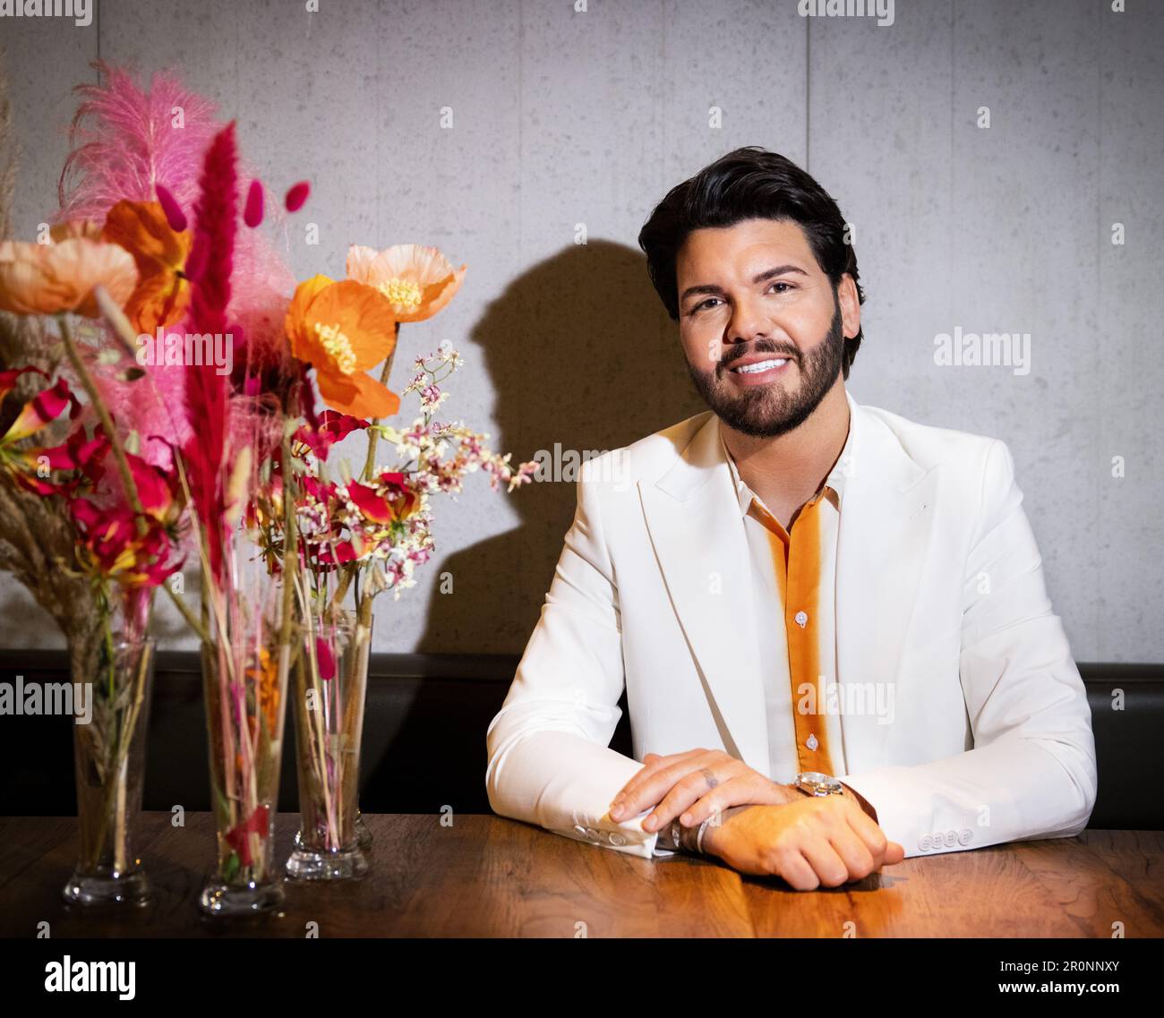 AMSTERDAM - Portrait of Roy Donders. The Tilburg reality star is known 