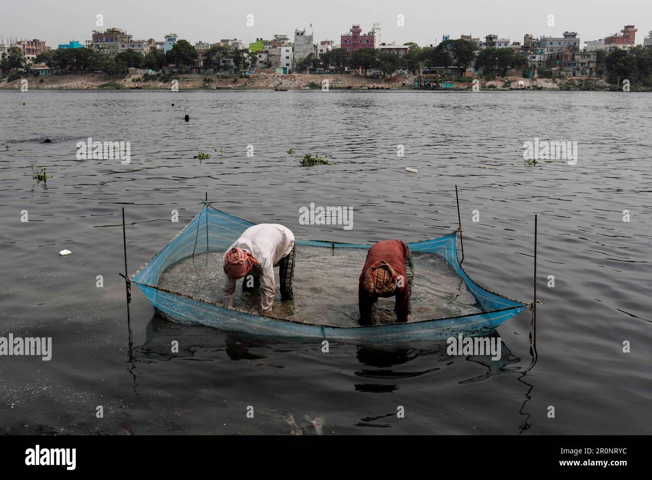 Dhaka, Bangladesh. 9th May, 2023. Worker are cleaning plastic particles