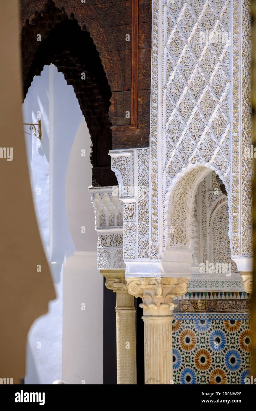 Al Karaouine Mosque, Built in the year 859, Fez, morocco, africa Stock Photo