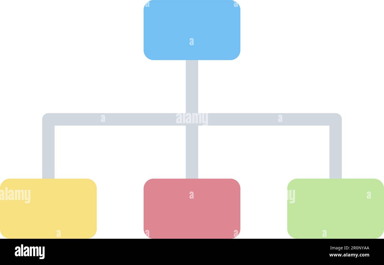 Sitemap icon vector image. Suitable for mobile application web application and print media. Stock Vector