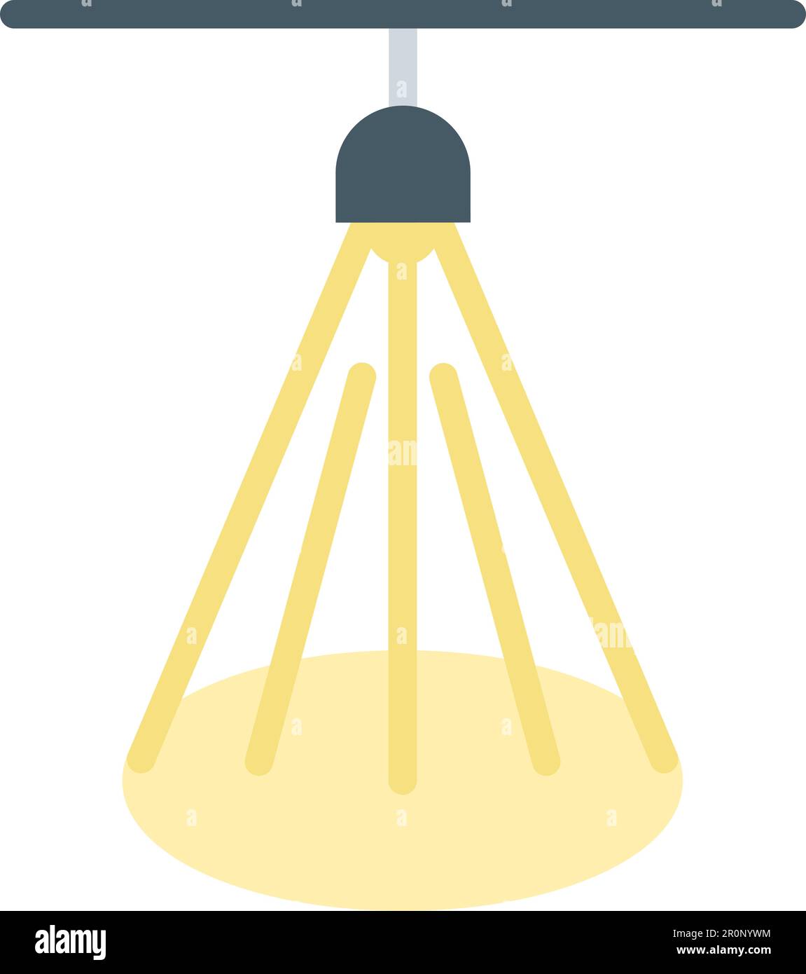 Spotlight icon vector image. Suitable for mobile application web application and print media. Stock Vector