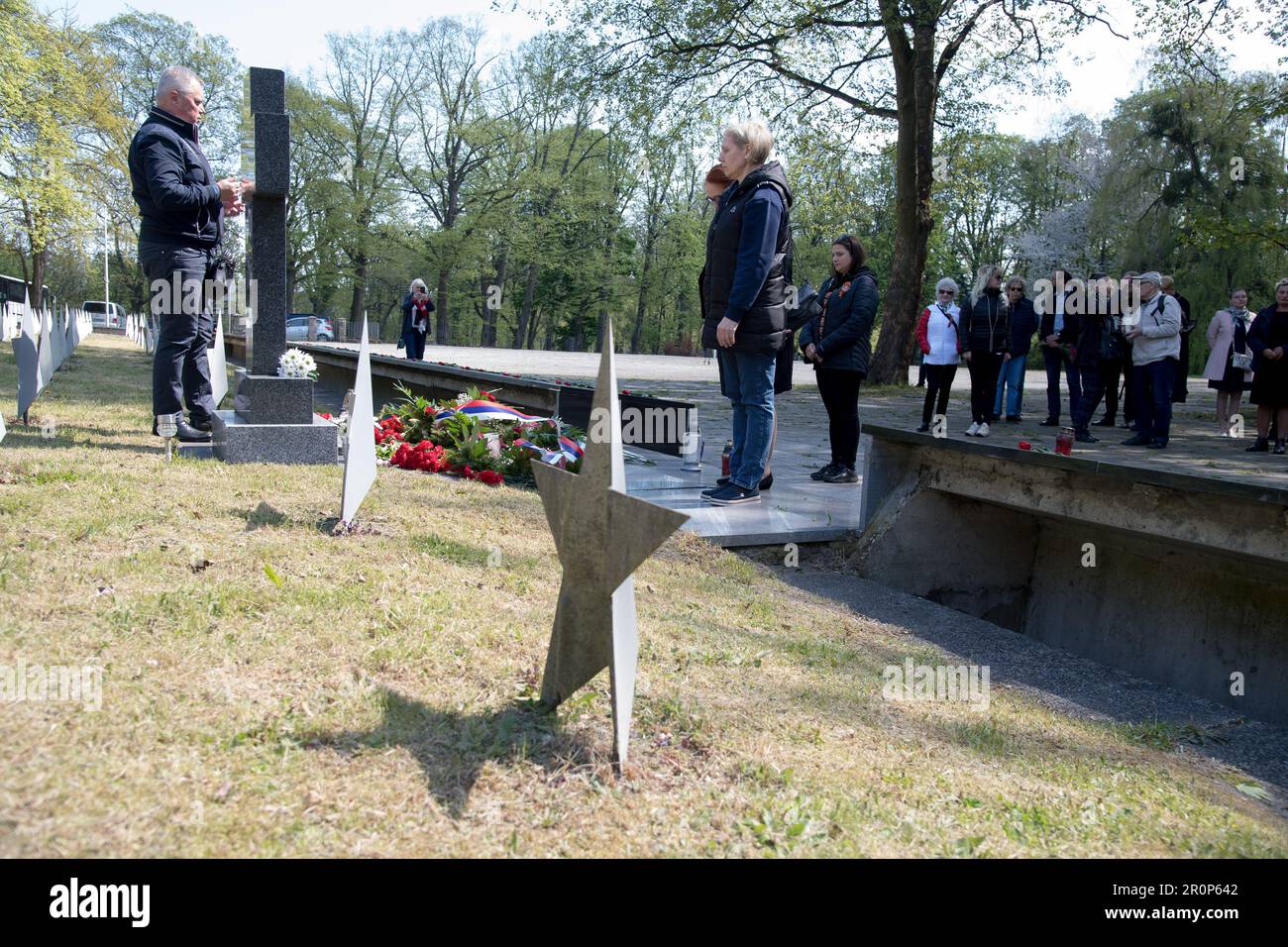Gdansk red army war cemetery hi-res stock photography and images - Alamy