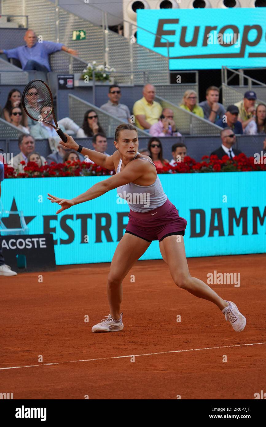 Madrid, Spain. 06th May, 2023. Iga Swiatek (POL) vs Aryna Sabalenka (BY