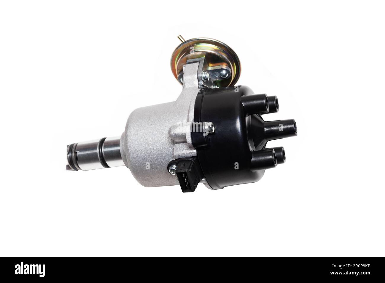 Ignition system distributor isolated on a white background Stock Photo Alamy