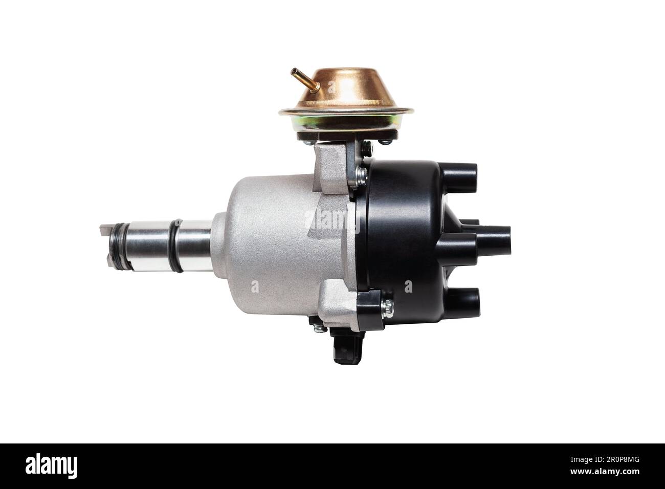 Ignition system distributor isolated on a white background Stock Photo Alamy