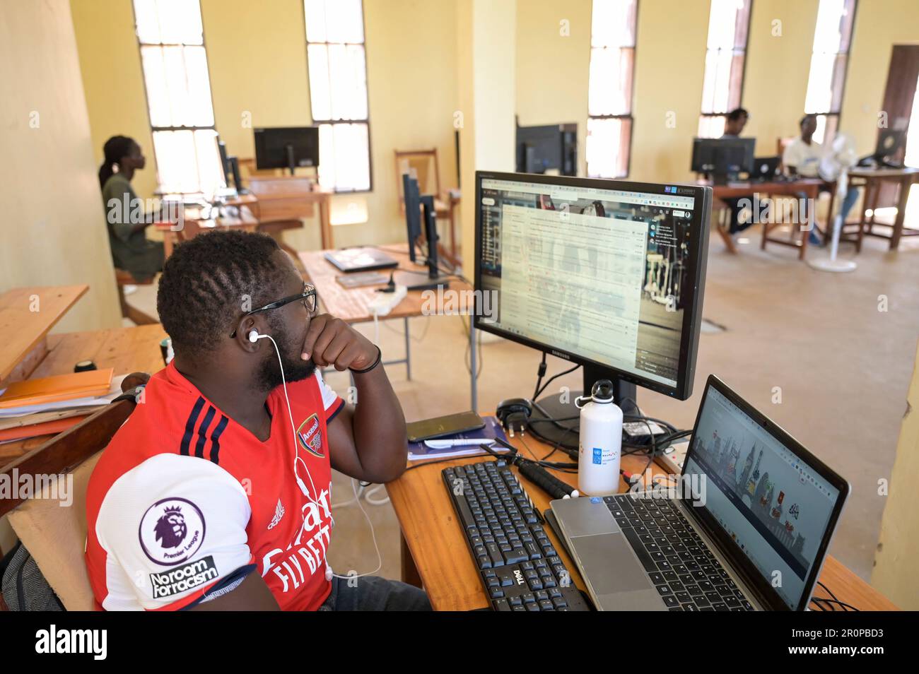 KENYA, Turkana, ICT Campus von Loropio, Initiative Learning Lions