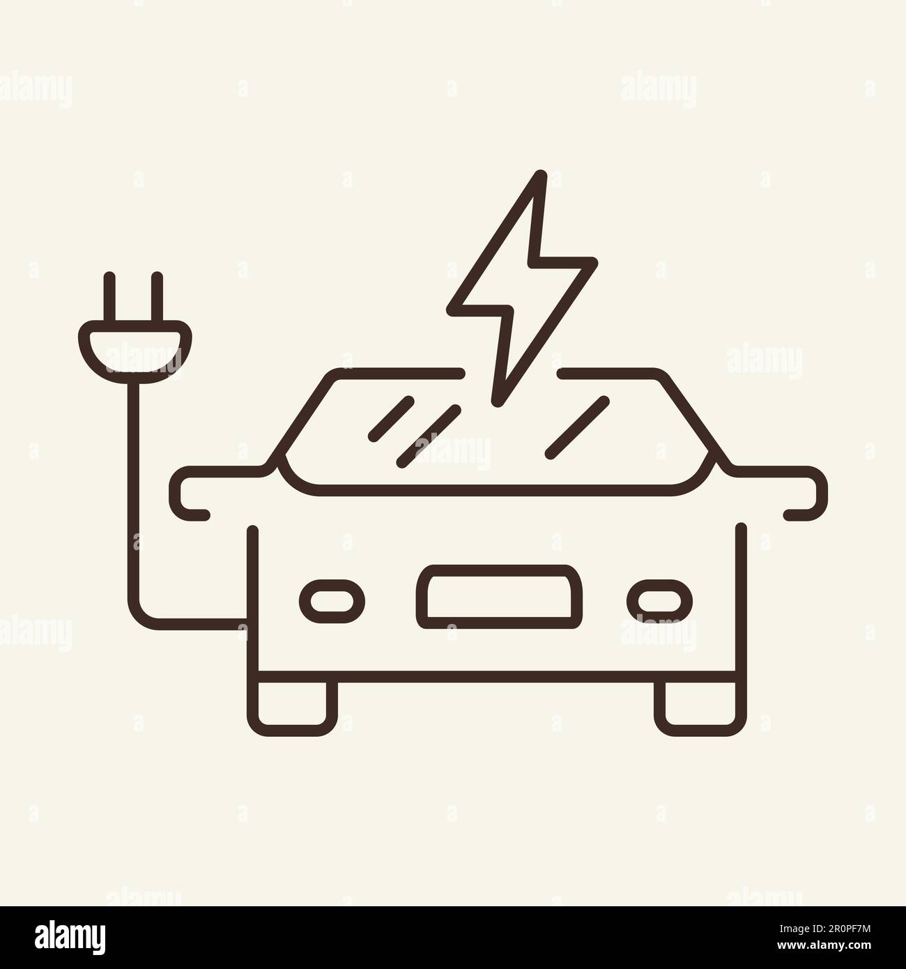 Electrocar logo hi-res stock photography and images - Alamy