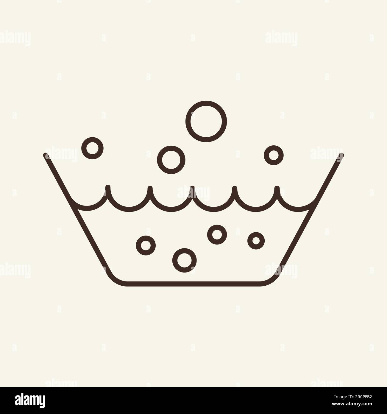 Washing line icon Stock Vector Image & Art Alamy