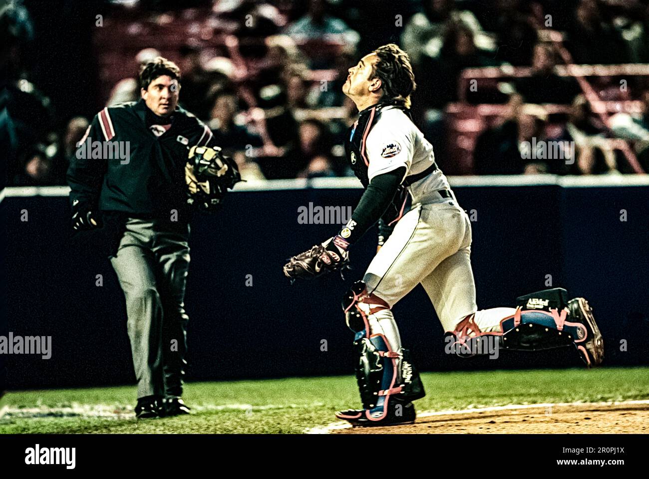 MLB: Mike Piazza. LA Dodgers, 1994 Stock Photo - Alamy