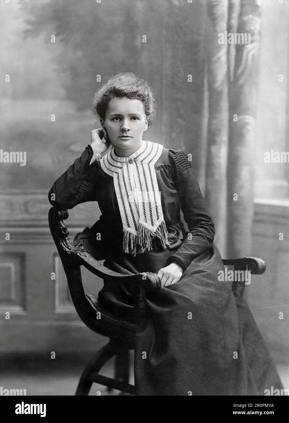 Marie Curie Maria Sklodowska  Nobel prize for physics Stock Photo