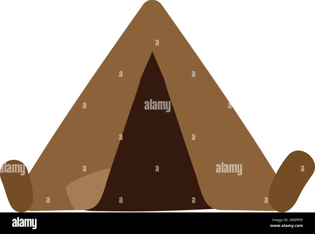 Tent camping clip art tourism Stock Vector Images - Alamy
