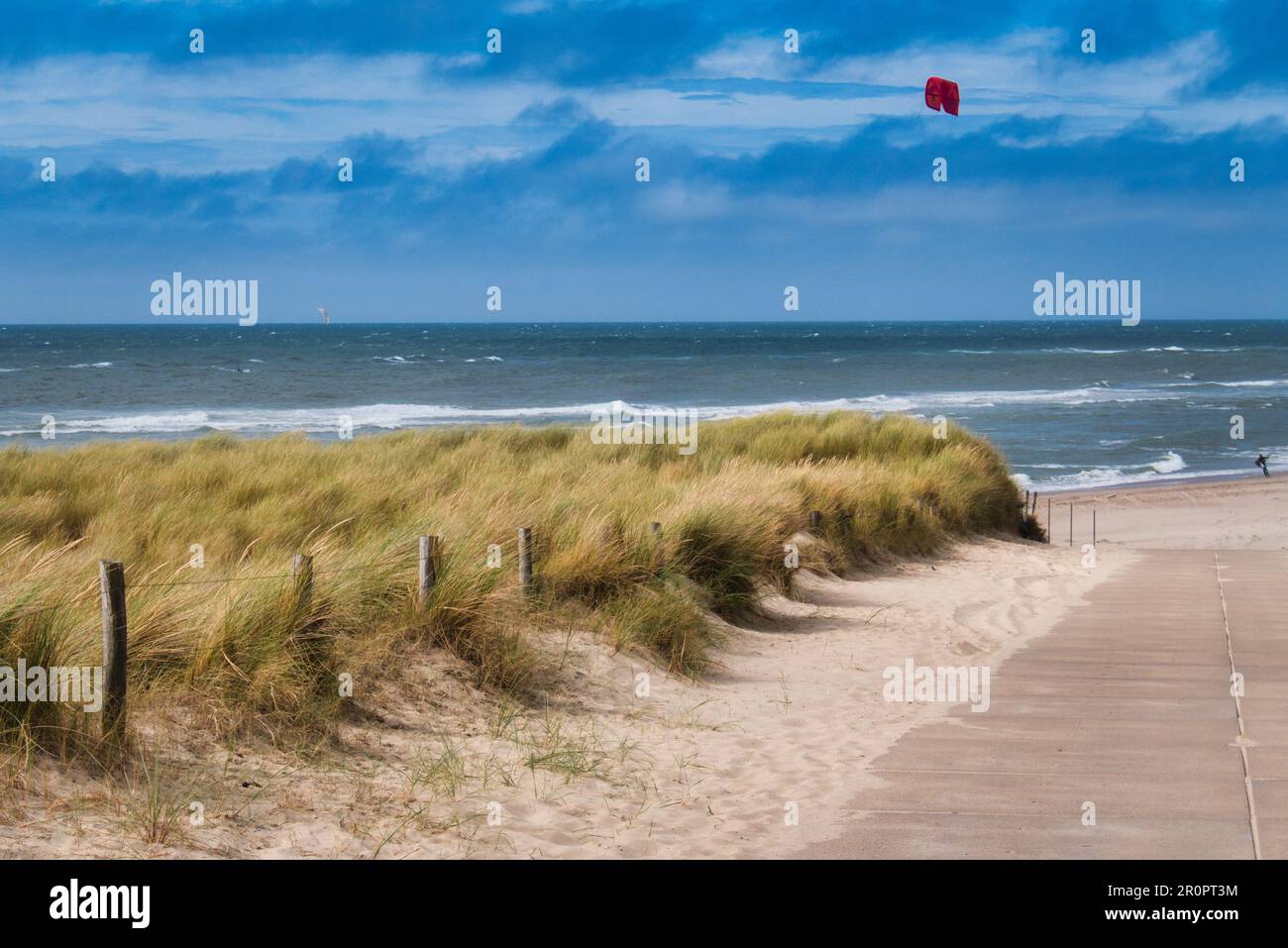 Impressions of the North Sea in summer with good weather Stock Photo