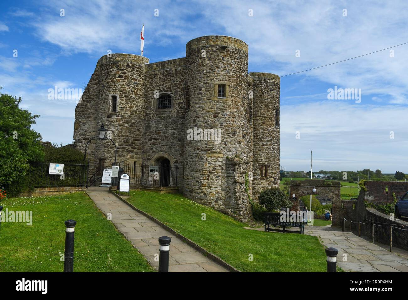 The Ypres Tower In Rye Stock Photo - Alamy