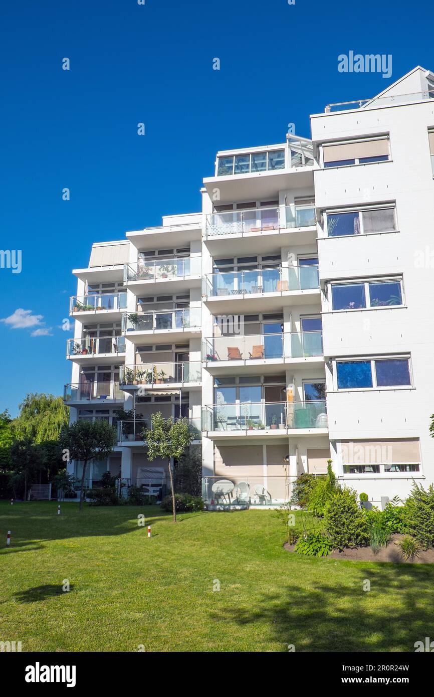Modern apartment building in Berlin, Germany Stock Photo - Alamy