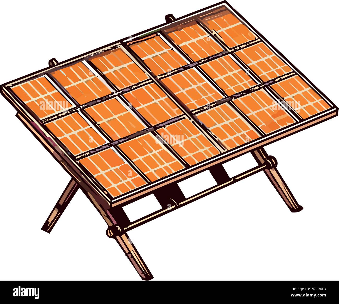 alternative energy solar panel Stock Vector Image & Art - Alamy